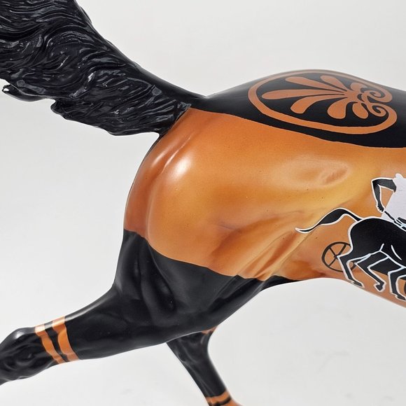 Breyerfest 2023 Horse Nemea Special Run Akhal Teke Mold #711613 - Picture 14 of 14